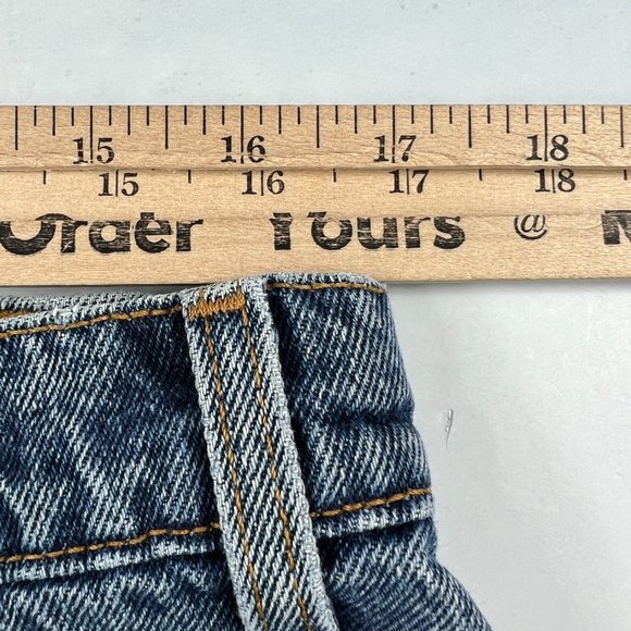 VTG 90s Levi's Jean Shorts Mens 33* 505 Blue Faded Cut Off Denim Jorts Tag 36 - Picture 16 of 16